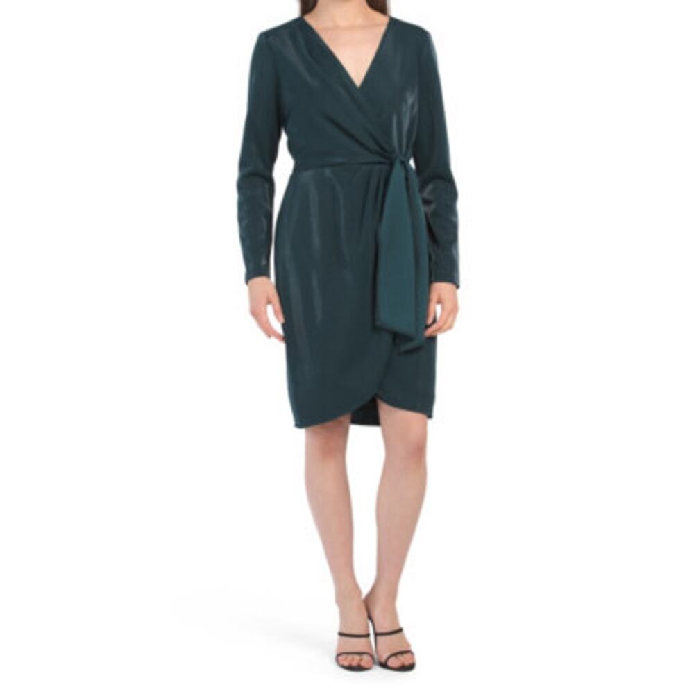Julia Jordan Faux Wrap Dress View 2